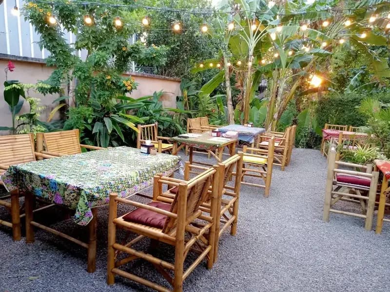 Terrasse jardin